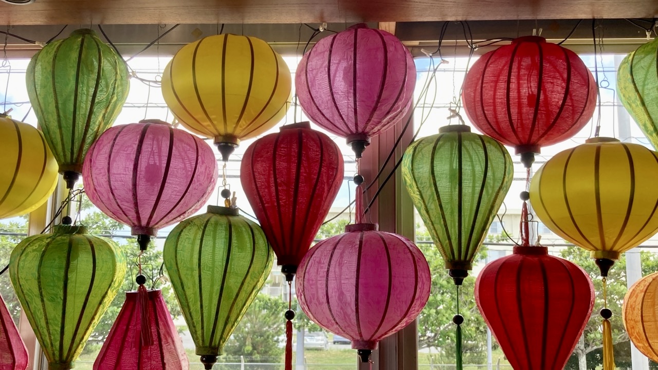 ベトナム料理店の装飾