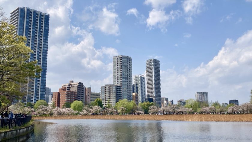 上野広小路から見える風景
