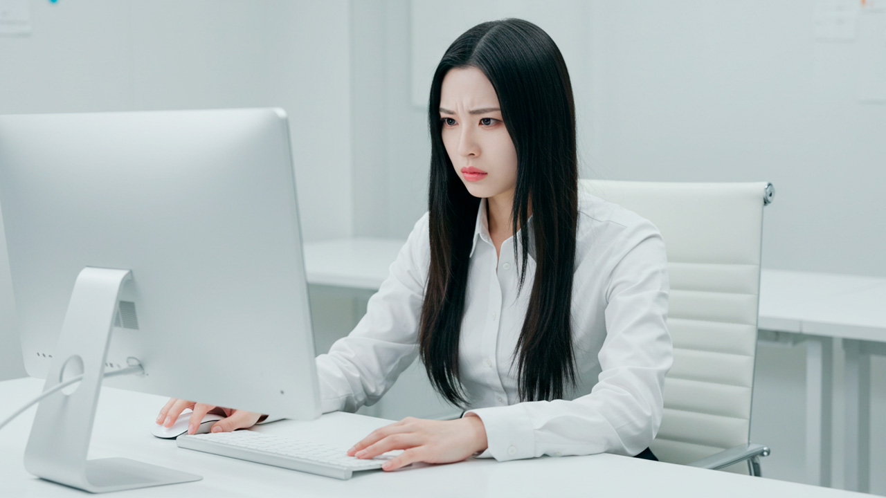 二段階認証ができないイメージ画像 AI生成