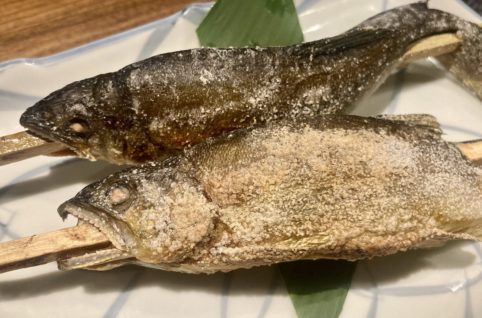 鮎の塩焼き