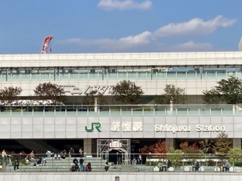 JR新宿駅 新南口