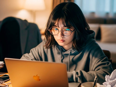 ITヲタクのイメージ画像 AI生成