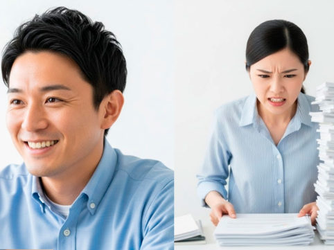 業務改善のイメージ画像 AI生成