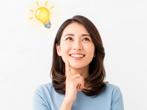 知恵を使うイメージ画像 AI生成