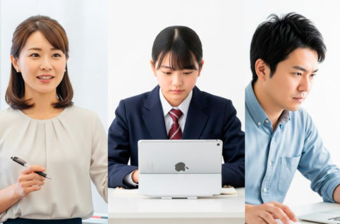 塾のDXイメージ画像 AI生成