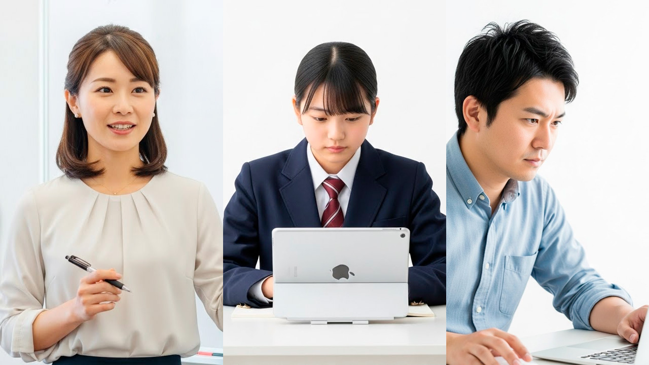 塾のDXイメージ画像 AI生成