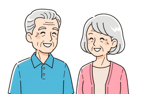 高齢者のイラスト AI生成