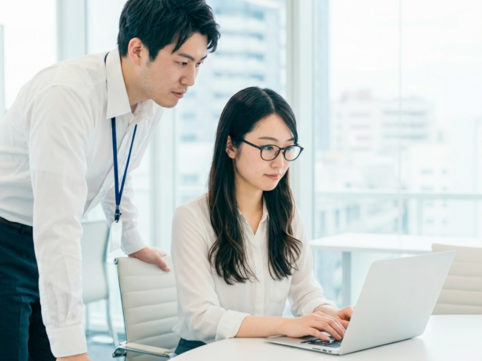 スキルアップを促すイメージ画像 AI生成