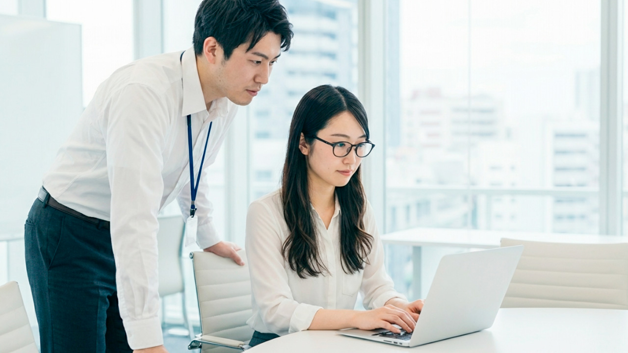 スキルアップを促すイメージ画像 AI生成