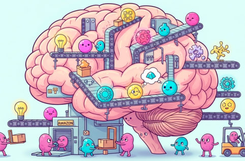 思考回路のイメージ画像 AI生成